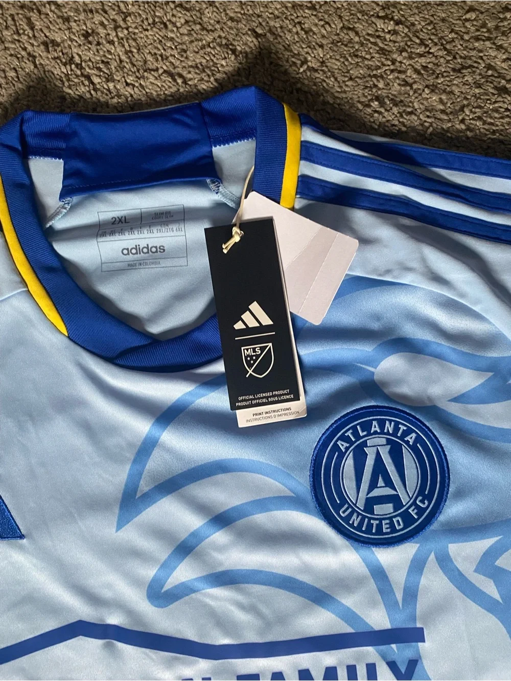 NWT adidas Atlanta United Jersey MLS Soccer Jersey